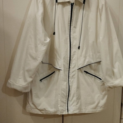 Angel women's windbreaker jacket white size 2XL like new