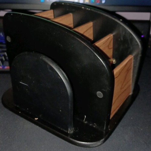 Vintage pencil holder like new, multifunction desk organizer