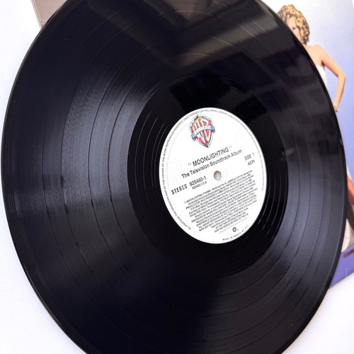 Moonlighting TV Soundtrack LP used, pop genre