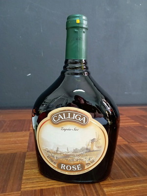 Calliga Rosé dry wine like new, 750 ml