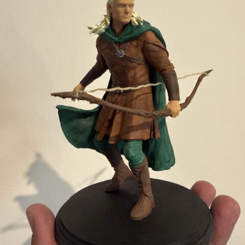 Legolas handmade figure painted by hand
