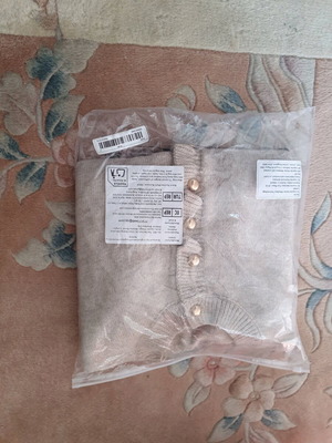 Knitted blouse medium new, beige