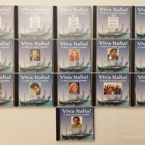 Viva Italia 16 CD like new, Italian music