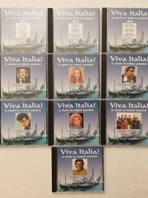 Viva Italia 16 CD like new, Italian music