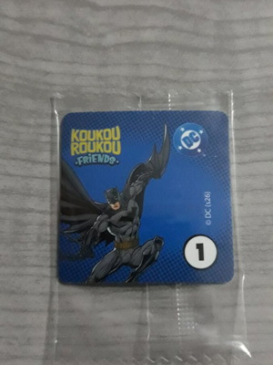 Koukouroukou DC #1 αυτοκόλλητο Batman με ενεργό κωδικό