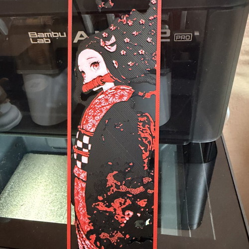 Nezuko bookmark from Demon Slayer like new