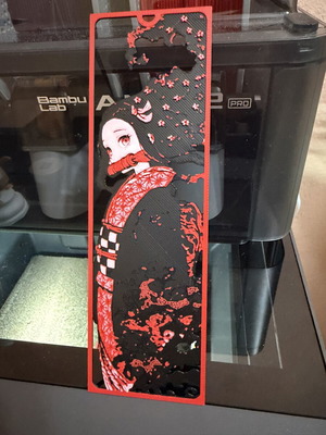 Nezuko bookmark from Demon Slayer like new
