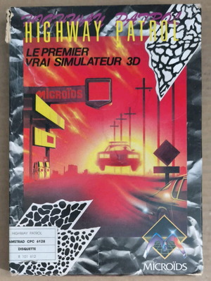 Highway Patrol (Microids) Amstrad Disk used, very good condition