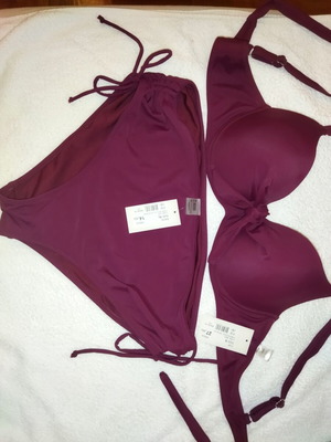 Melissa swimsuit new xl-xxl, red brown