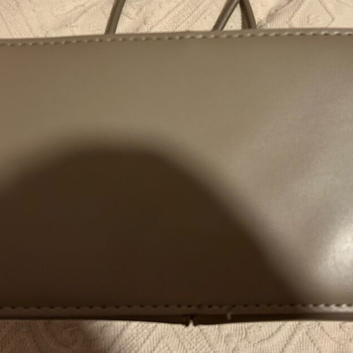 Zara shoulder bag gray used, fits A4 books