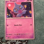 Shuppet Pokemon card used