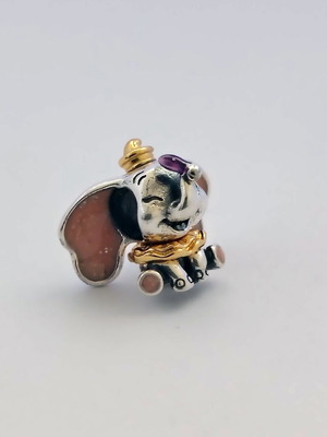 Charm Disney Dumbo silver S925 new with enamel detail