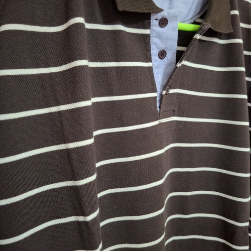Men's Polo Shirt XL Brown like new, 100% cotton