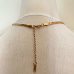 Αλυσίδα Unisex από stainless steel χρυσαφί, καινούργια