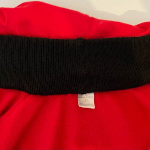 Bodymove red hoodie with knitted collar S used