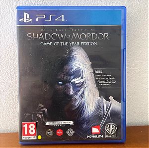 Shadow of Mordor- ps4