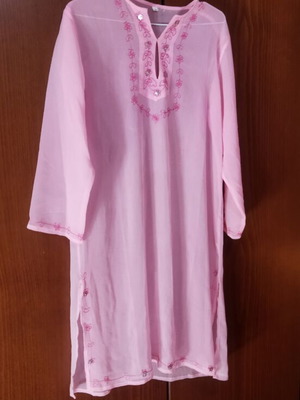 Kaftan new, pink, one size