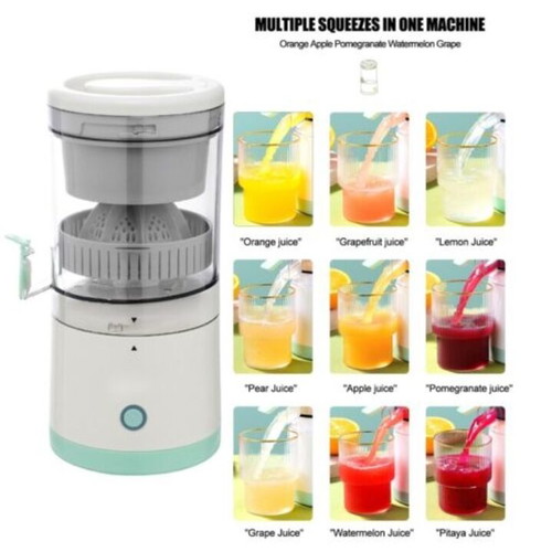 Rechargeable juicer new with USB-C technology
