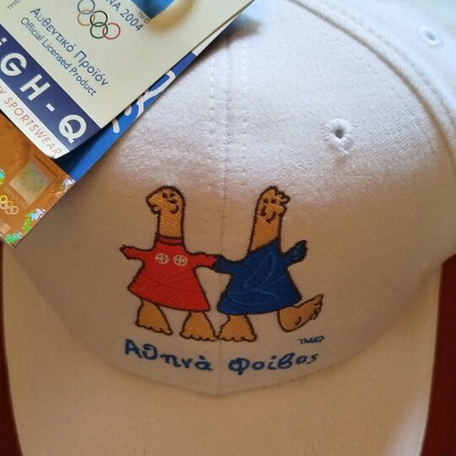Jockey cap Athens 2004 Olympic Games like new collectible