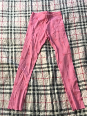 Girls' long leggings Sinsay pink like new with pattern