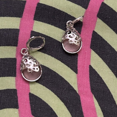 Set of 7 pairs of colorful dangling earrings new