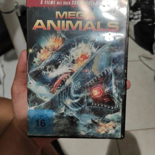Mega Animals DVD movie set, German voice