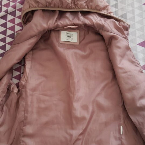 Bershka quilted vest, sap green color, size S