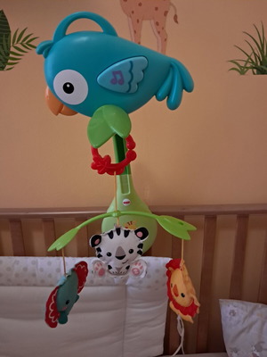 Fisher-Price Rainforest Friends 3 σε 1 βρεφικό μόμπιλε σαν καινούργιο