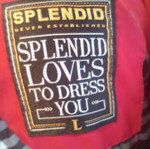 Splendid red jacket new, size L