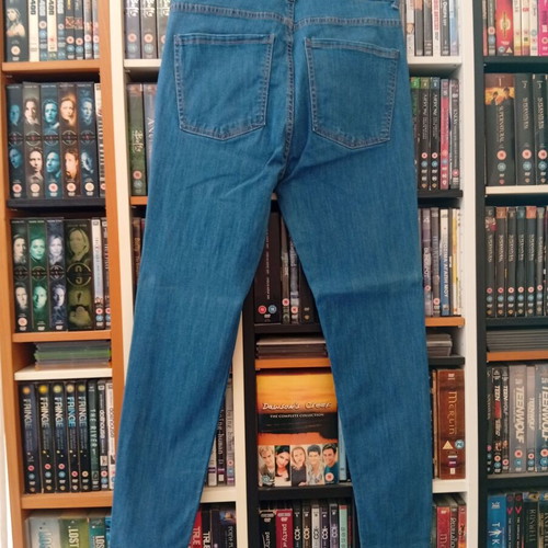 Bershka skinny τζιν size XL σαν καινούργιο, μπλε