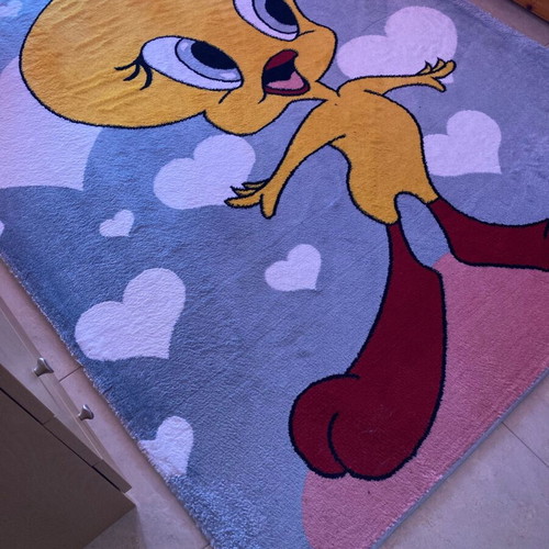 Tweety children's rug like new, 1.55x1.90 m