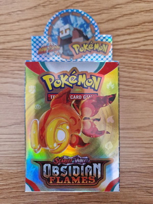 Παιχνίδι με κάρτες Pokemon Scarlet & Violet Obsidian Flames σαν καινούργιο