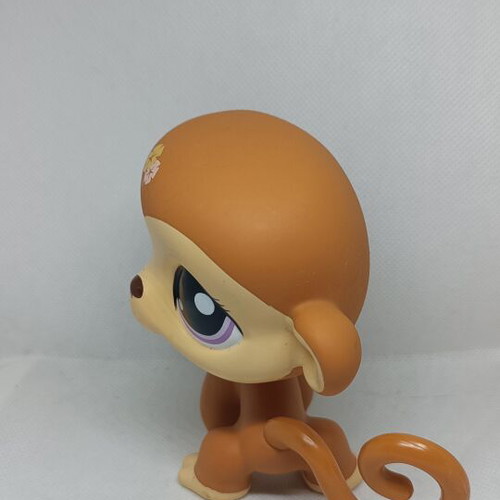 Littlest Pet Shop Jumbo Monkey figure like new, Hasbro collectible