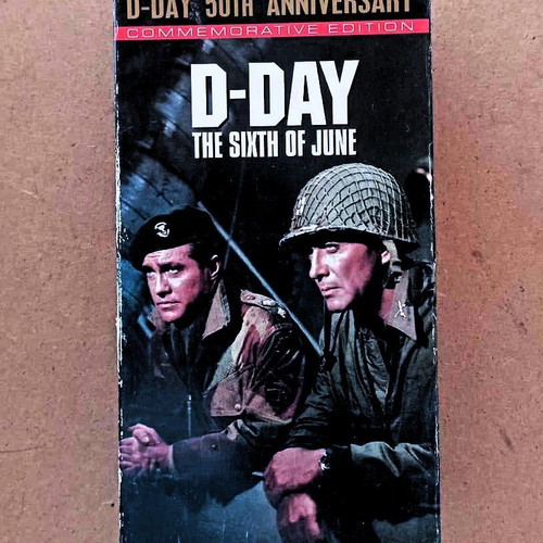 D DAY movie VHS adventure action