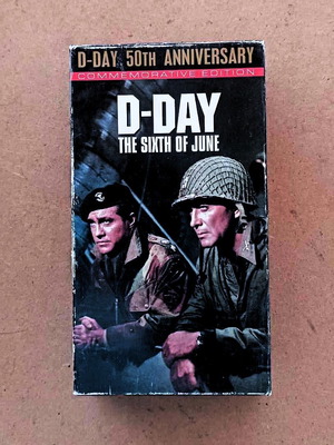 D DAY movie VHS adventure action