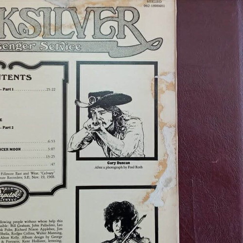 Quicksilver Messenger Service LP used, Happy Trails, psychedelic rock