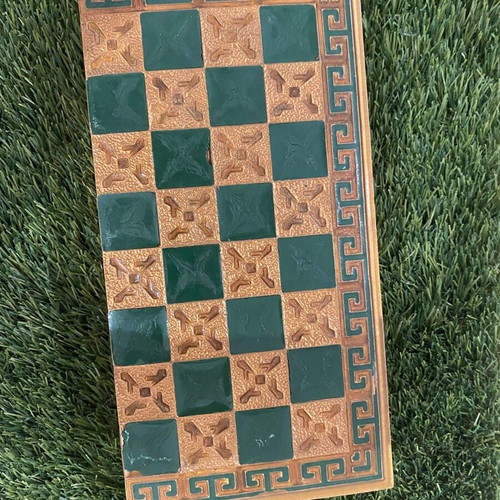 Vintage collectible chessboard like new