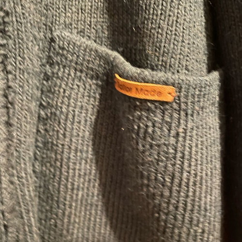Tailor Made Knitwear knitted jacket like new, blue, one size
