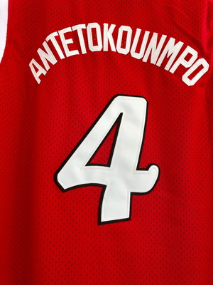 Φανέλα-Εμφάνιση Giannis Antetokounmpo Φιλαθλητικός Ο.Α. Μέγεθος XL καινούργιο επίσημο αντίγραφο