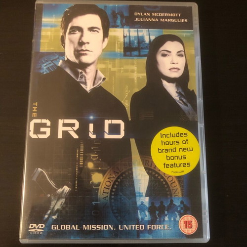 DVD The Grid English series used, 2 discs without subtitles