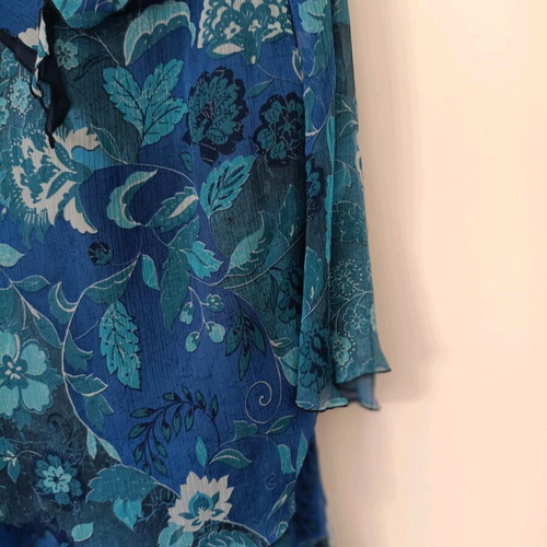 Women's set of three pieces like new in shades of blue and petrol