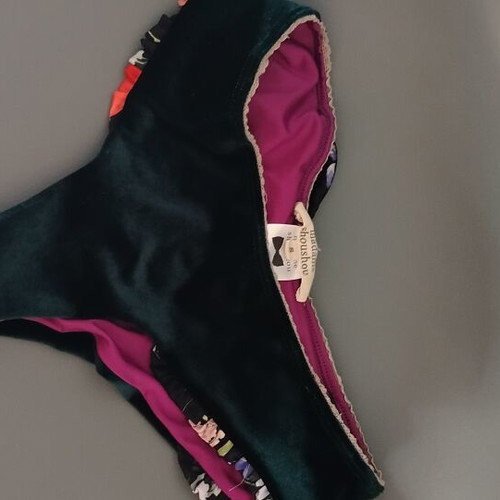 Madame Shou Shou swimsuit small, like new, multicolor, velvet
