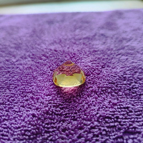 Citrine 34.82 ct certified by ALGT