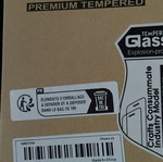iPhone 15 screen protector, pack of 4