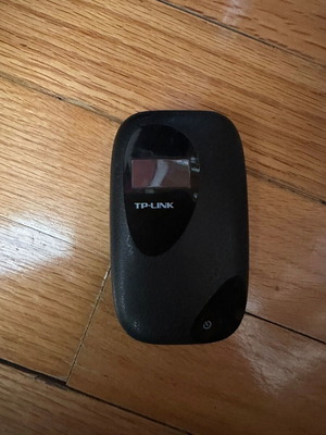 TP-Link 4G LTE WiFi Router used, black