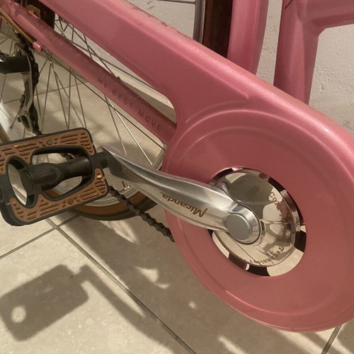 Boulevard women's city bicycle new, 27 inch, gearshift, pink metallic