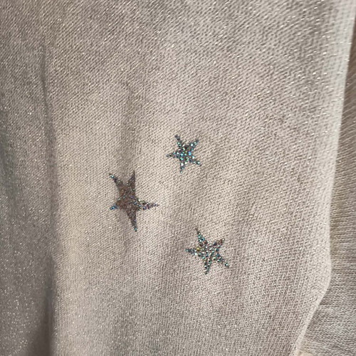 Be You women's beige sweater like new, size No M/L with gold
