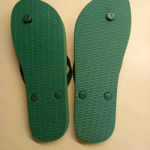 Flip flops new, size 38, green