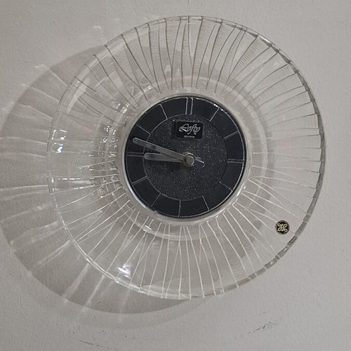 Hoya Lofty Crystal Clock vintage, like new, Japan 1970s-80s
