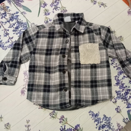 Zara warm shirt like new, size 98 cm, 2-3 years